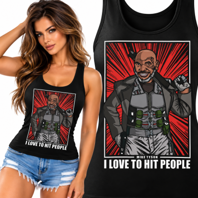 TANK TOP ŚMIESZNY BLADE TYSON